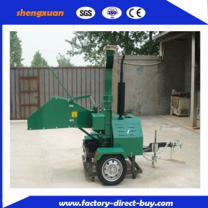 Mini Diesel Engine Wood Shredder