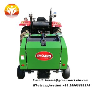 Mini round hay baler hot selling square hay baler pine straw baler for sale