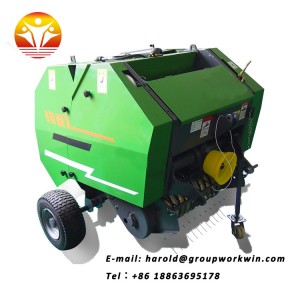 2018 Good performance farm equipment Chinese mini round/square hay baler