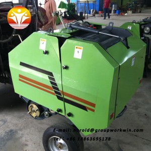 good quality agriculture machine mini hay baler walking tractor