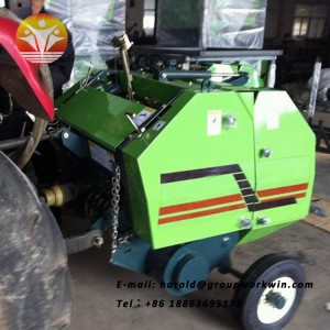 good quality agriculture machine mini hay baler walking tractor