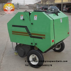 good quality agriculture machine mini hay baler walking tractor