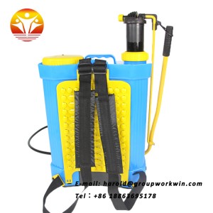 20L/5gallon battery powered high pressure agricultural industrial pump sprayer