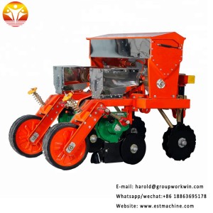 2 rows of corn planter for corn sowing