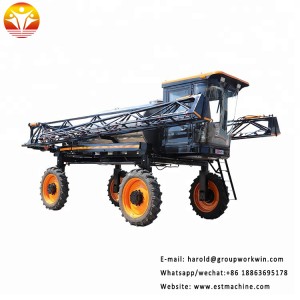 Agricultural Self Propelled Four-Wheel Drive Pesticide Spraying Power Agriculture Boom Sprayer Machinery