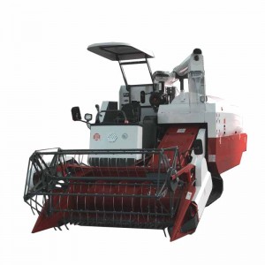 High Quality Machinery Small Wheel Type Combine Harvester