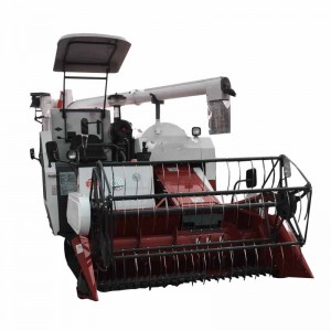 High Quality Machinery Small Wheel Type Combine Harvester