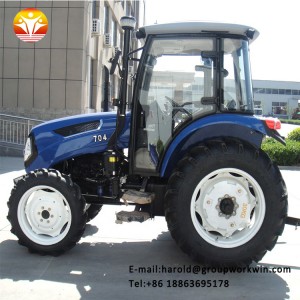 704E Tractor 70HP 4WD with heater cabin