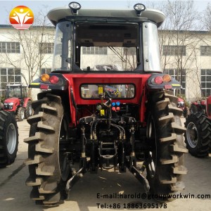 High quality 100HP farming tractor 4WD 1004 with turbo engine