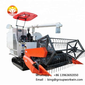 Rice Wheat Combine Harvester Kubota Similar DC70 DC60 4LZ-4.5 For Sale