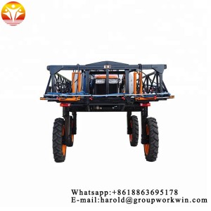 Agricultural Self Propelled Four-Wheel Drive Pesticide Spraying Power Agriculture Boom Sprayer Machinery