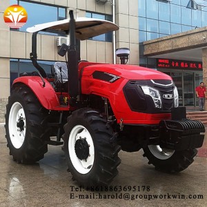 4WD High quality farm machinery tractor 120hp farm tractors for agriculture