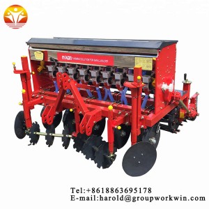 chinese agricultural mini 3 point hitch wheat seeding planter for tractor