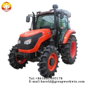 KUBOTA Similar 4x4 Wheel Agricultural Chinese Tractors Manufactures