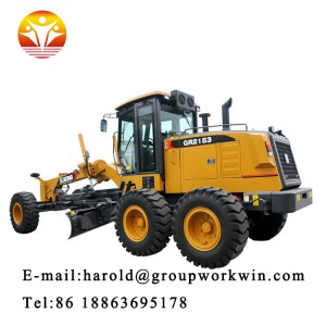 Manufacturer GR215 215HP 16500kg tractor road graders ripper china rc small mini motor grader price for sale