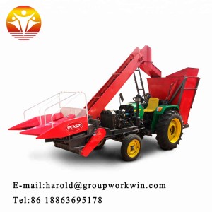 Tractor mounted small ear corn/maize combine harvester prices in pakistan market