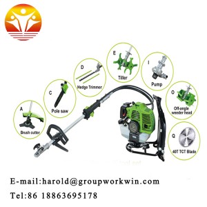 Halley Agricultural backpack mini power tiller hand rotary grass weeding machine