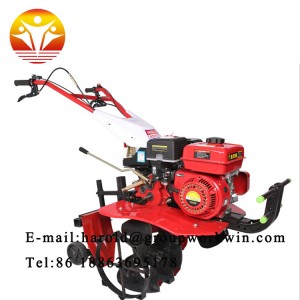 Agricultural rice field farming and dry land weeding micro tillage machine