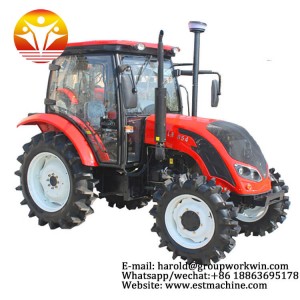 25hp 4WD wheeled type small farm tractor with low price for hot sale