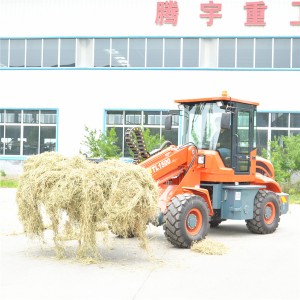 1500kg 37kw Euro 3 approval CE multifunctional Radlader TL1500 Agri tractor framing loader