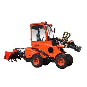 CE approved mini farming tractor front end loader DY840 small garden tractor
