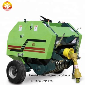 small round hay baler with factory price