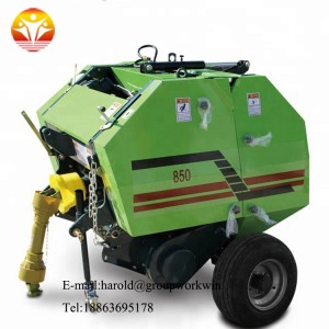 small round hay baler with factory price