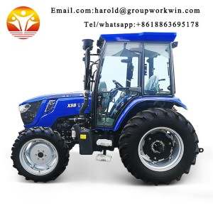 Lutong Agriculture Machinery LT554 55HP 4x4 mini small tractor