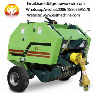 Europe Market CE Approved 850 870 Model Tractor Driven Mini Straw Baler/ Small Baler For Sale