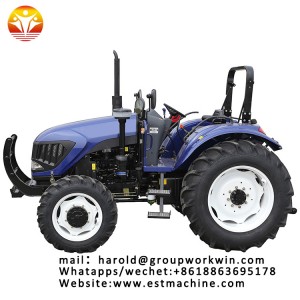 Enfly DQ1004 100hp 4 wheel universal rear balance weight air brake inner cylinder lifter farm tractor