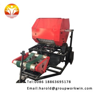 Automatic square silage baling machine pine straw baler