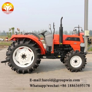 Wheel Tractor Type and Chinese 35hp 4wd small farm tractor with front end loader