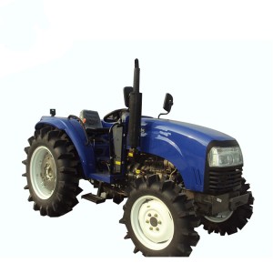 Easy-to-use 40hp 4WD small farm wheel Tractor with Front End Loader and Backhoe