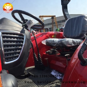 Low fuel consumption wheeled high horsepower farm tractor price