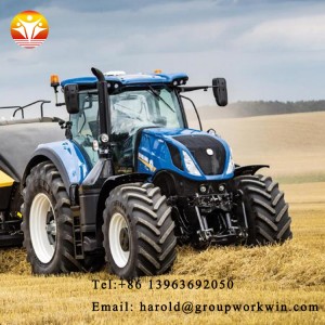 CE certificate YTO Engine 90hp 100hp 110hp 120hp 4WD Large Farm Tractor With AC Cabin