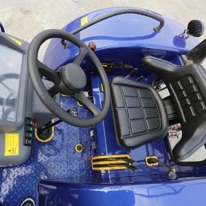 Enfly DQ704 70hp 4wd shuttle gear JpV dual stage clutch plush ac cabin disc brake 12 cylinder engine garden tractor