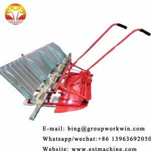Chinese farm machine manually transplanting rice machine