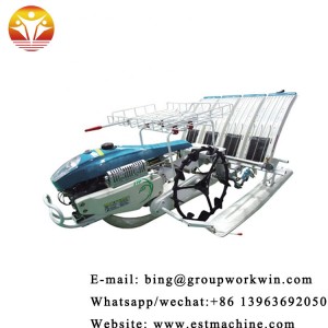 High efficiency 2z-430 4-row chinese mechnica rice transplanter