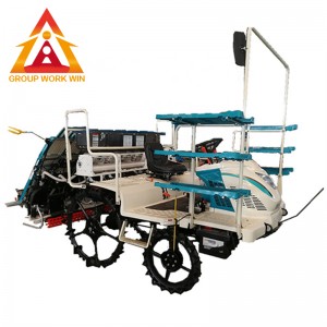 Agriculture Planter 6 Rows Walking Paddy Rice Transplanter