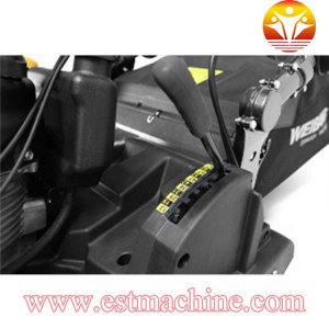 21 inch self propelled Rear Roller Lawn Mower WB486SBBV-R mowing machine form a beautiful pattern