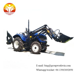 Best price 4wd cheap 50hp farm tractor with front loader
