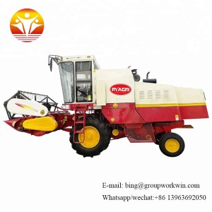 Self-Propelled small rice / wheat grain harvester for sale