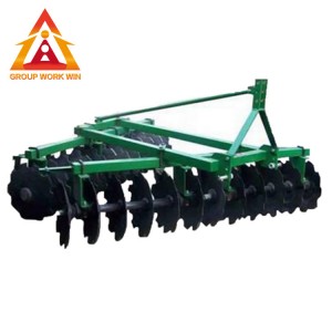 small China disc harrow 5 ton farm tipping trailer remote control far