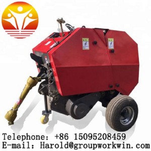 Top Exporting Quality Farm equipment Mini round hay baler machine