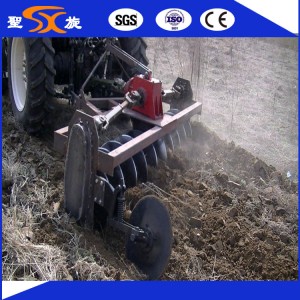 Double Side Gearbox Rotary Disc Harrow for Paddy Field