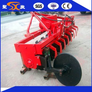 Single Side-Gearbox Transmission Square Beam Disc Harrow with 8 Gap Discs