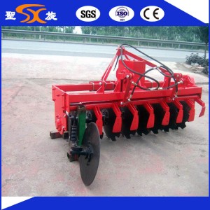 Single Side-Gearbox Transmission Square Beam Disc Harrow with 8 Gap Discs