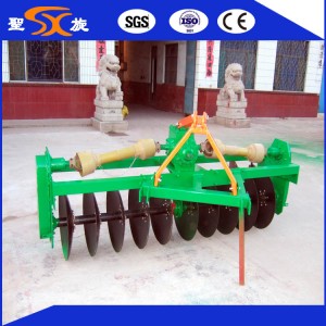Tractor Suspension Square Beam 10-Discs Driven Disc Plough for Paddy Field